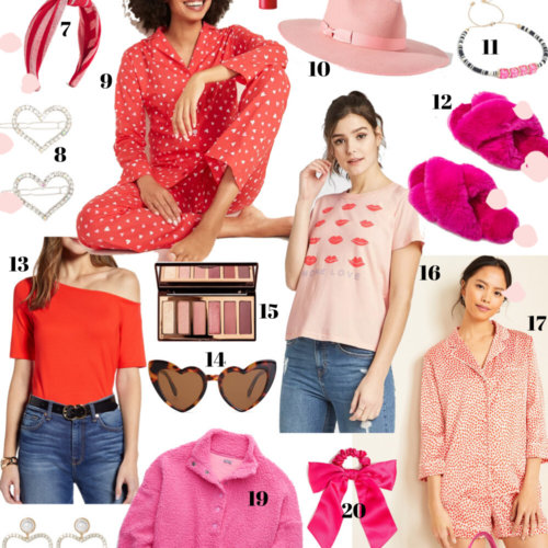 Valentines Day Inspired Clothes / Glitter & Gingham