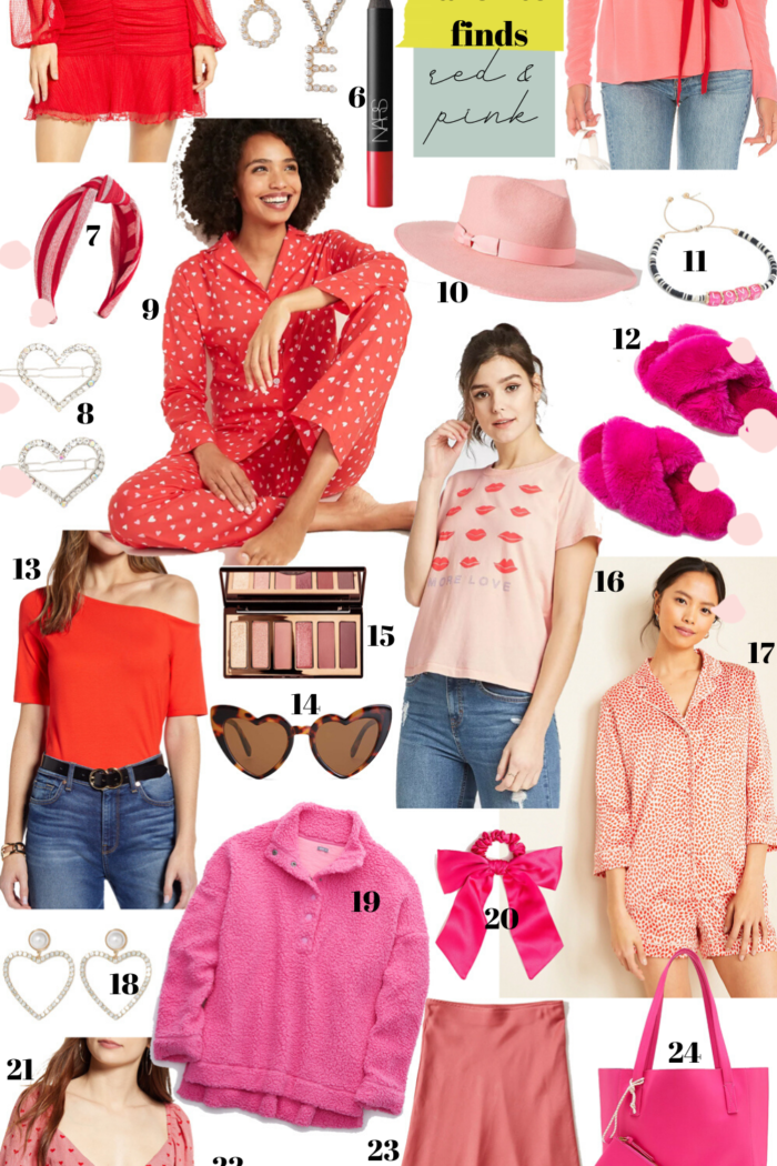 Favorite Finds: Red & Pink