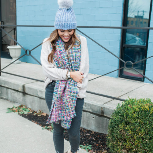 How to wear a beanie / Glitter & Gingham