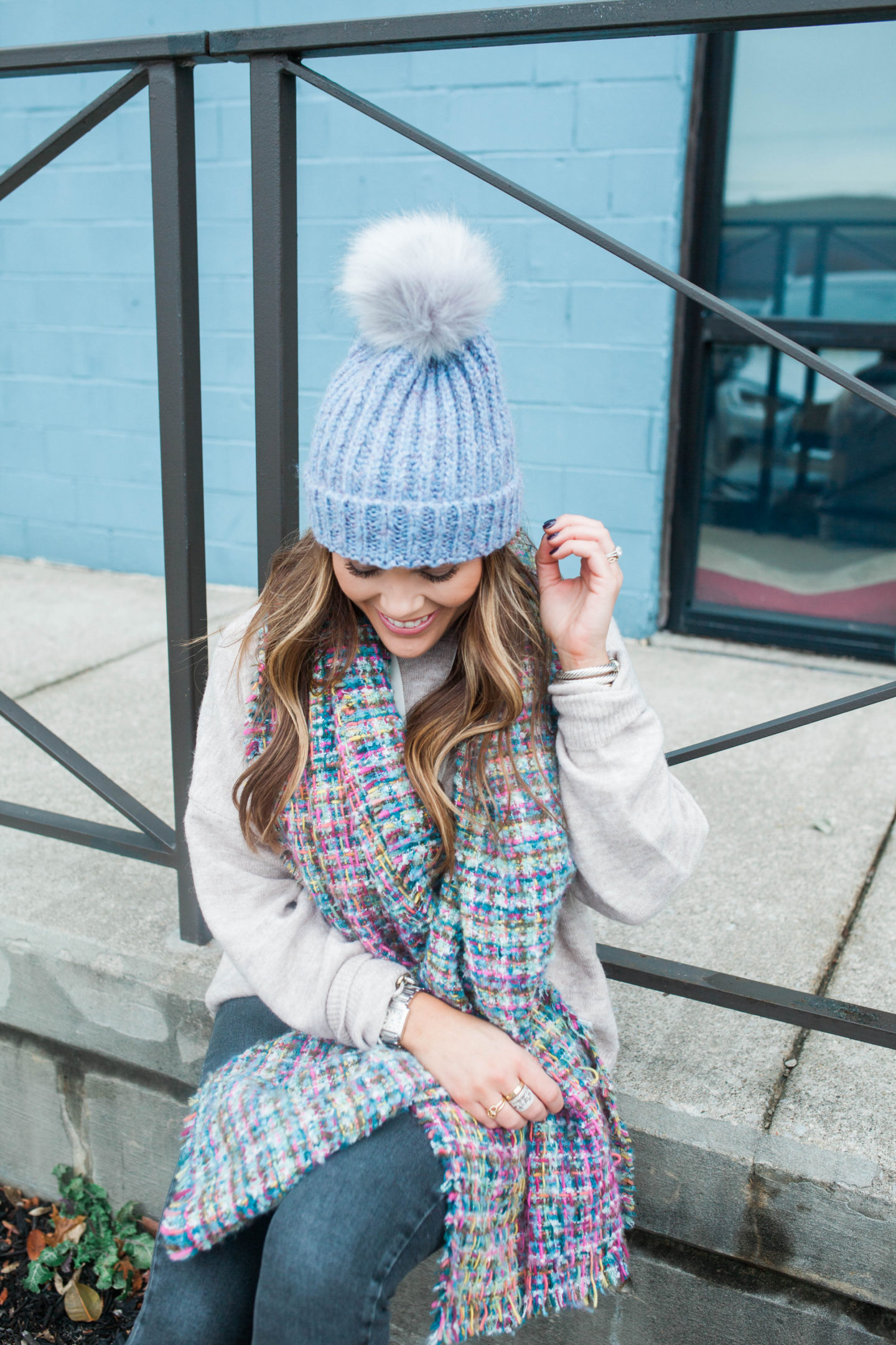 How to wear a beanie / Glitter & Gingham 