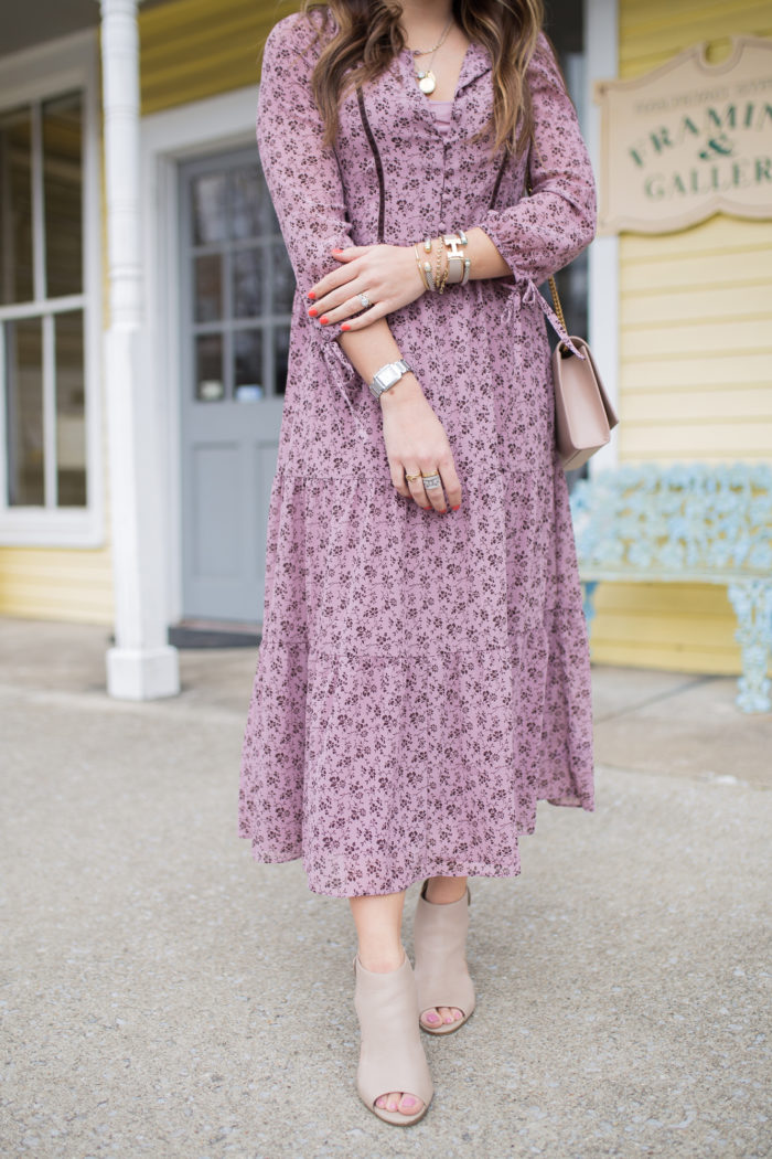 Madewell Floral Maxi Dress