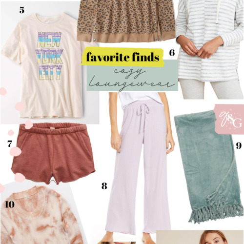 Favorite Finds Cozy Loungewear / Glitter & Gingham