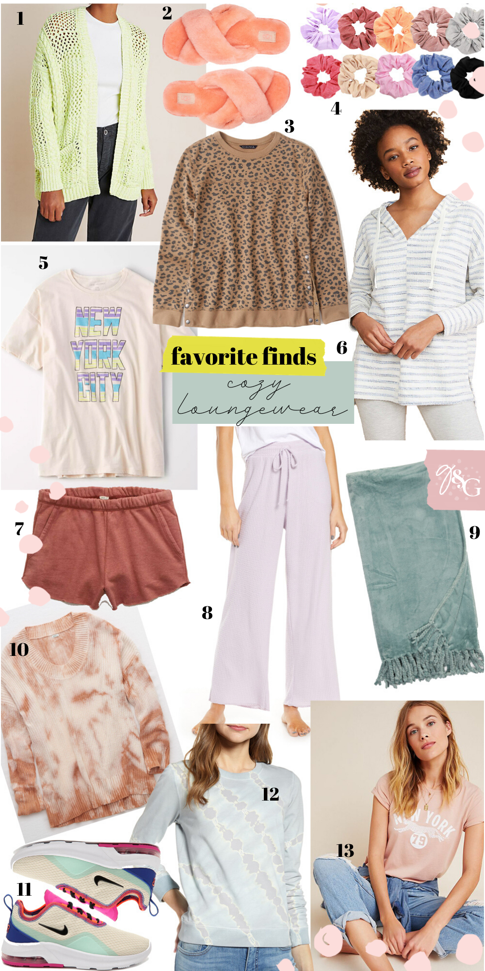 Favorite Finds Cozy Loungewear / Glitter & Gingham 