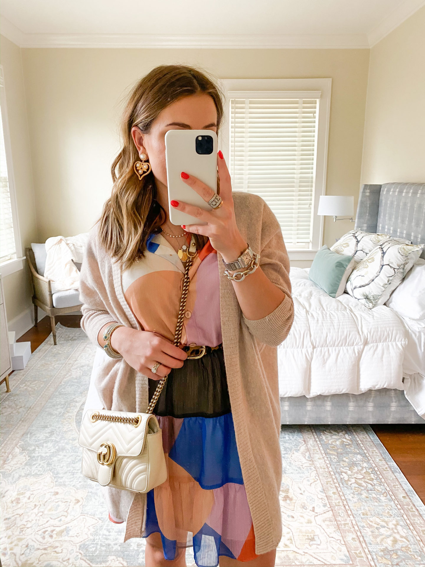 Spring Outfit / Glitter & Gingham 