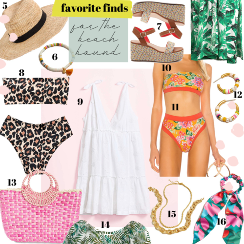 Favorite Finds: Beach Bound Buys