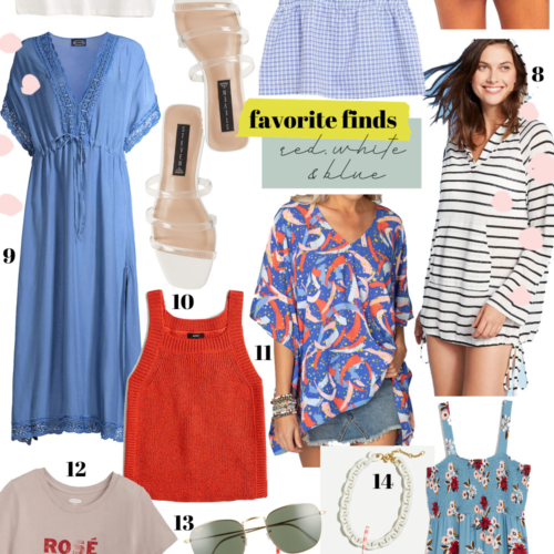 Favorite Finds / Fourth of July Outfits