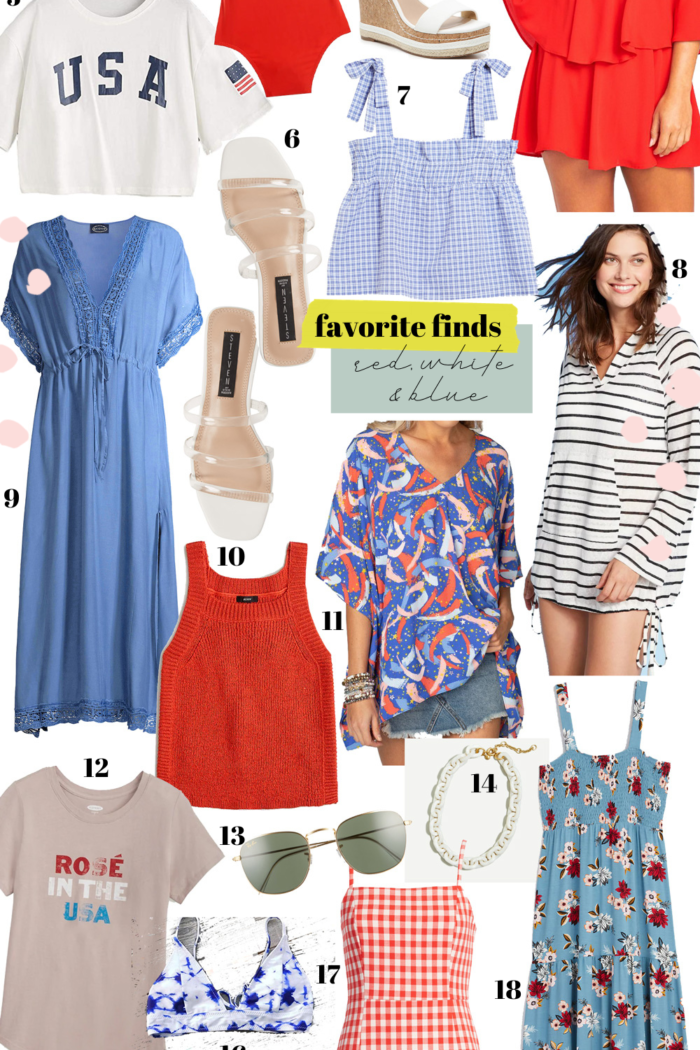 Favorite Finds: Red, White & Blue