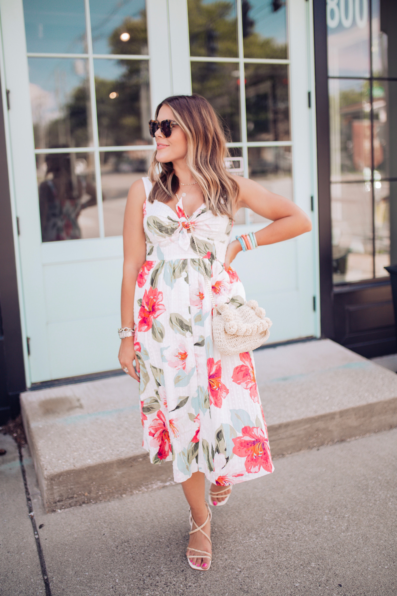 How to Style a Floral Dress for Summer - Glitter & Gingham