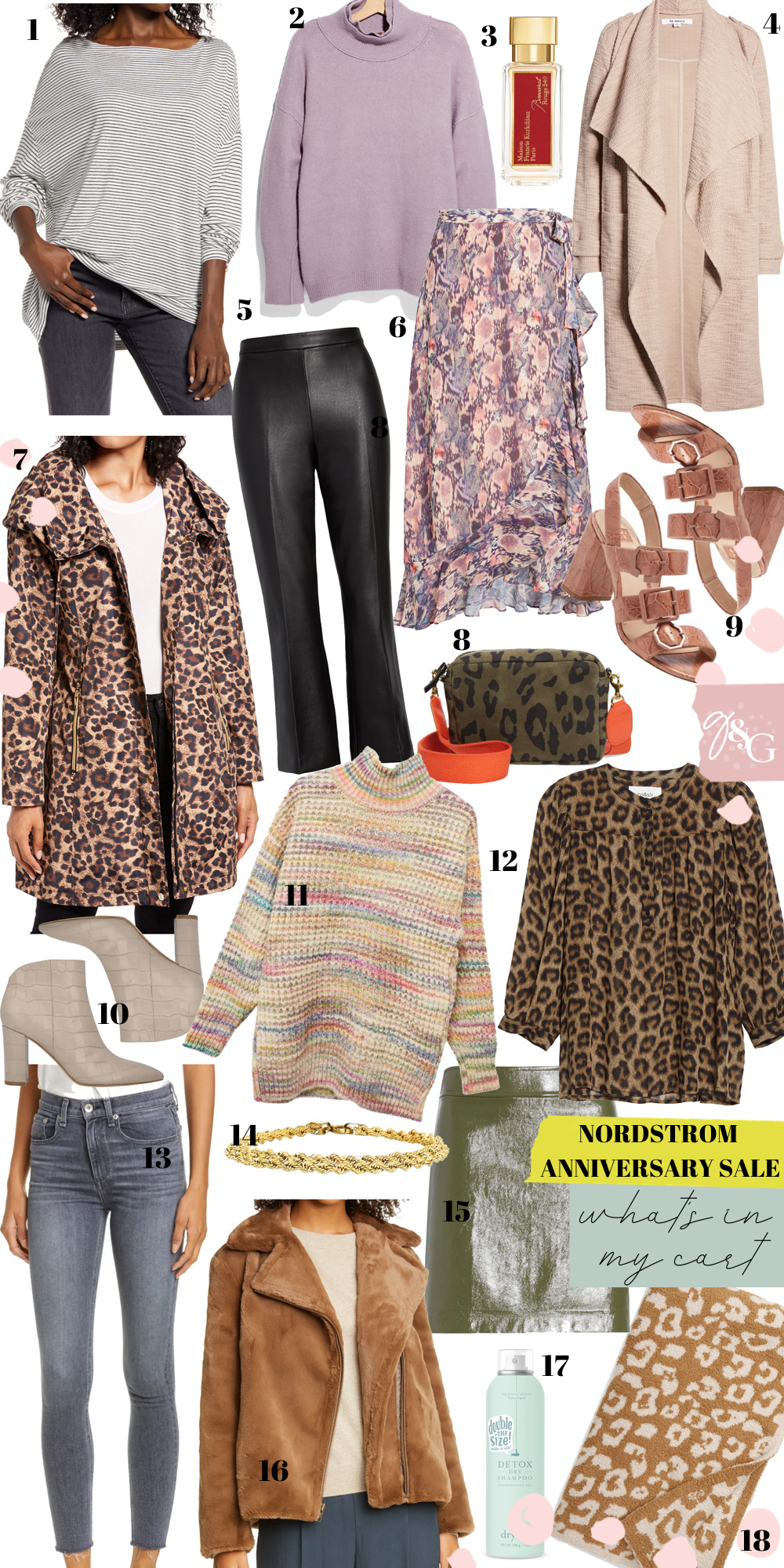 Nordstrom Anniversary Sale Wish List / Glitter & Gingham