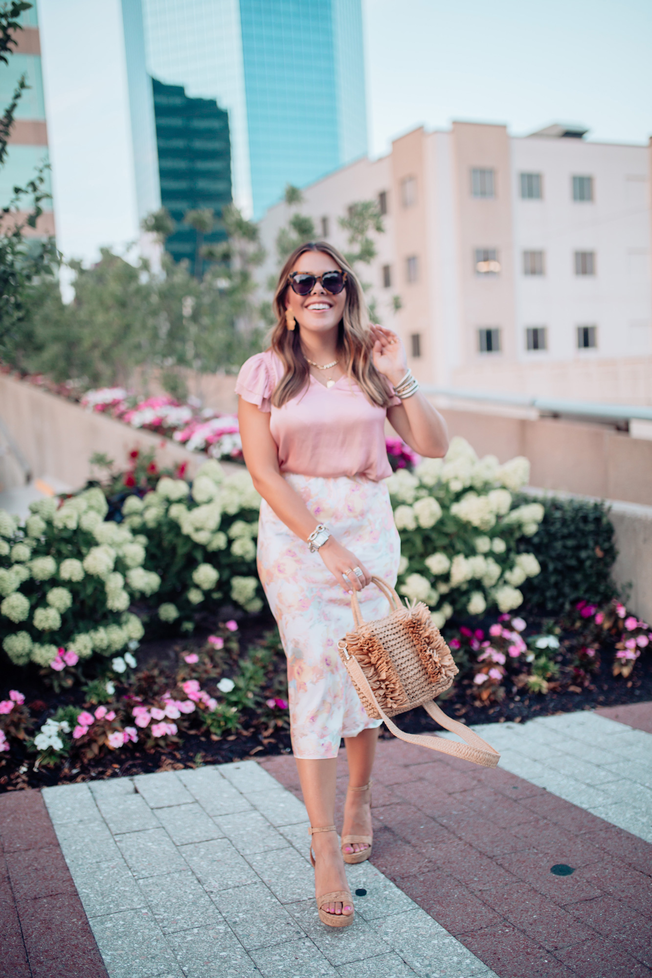 Summer work outfit / Glitter & Gingham 