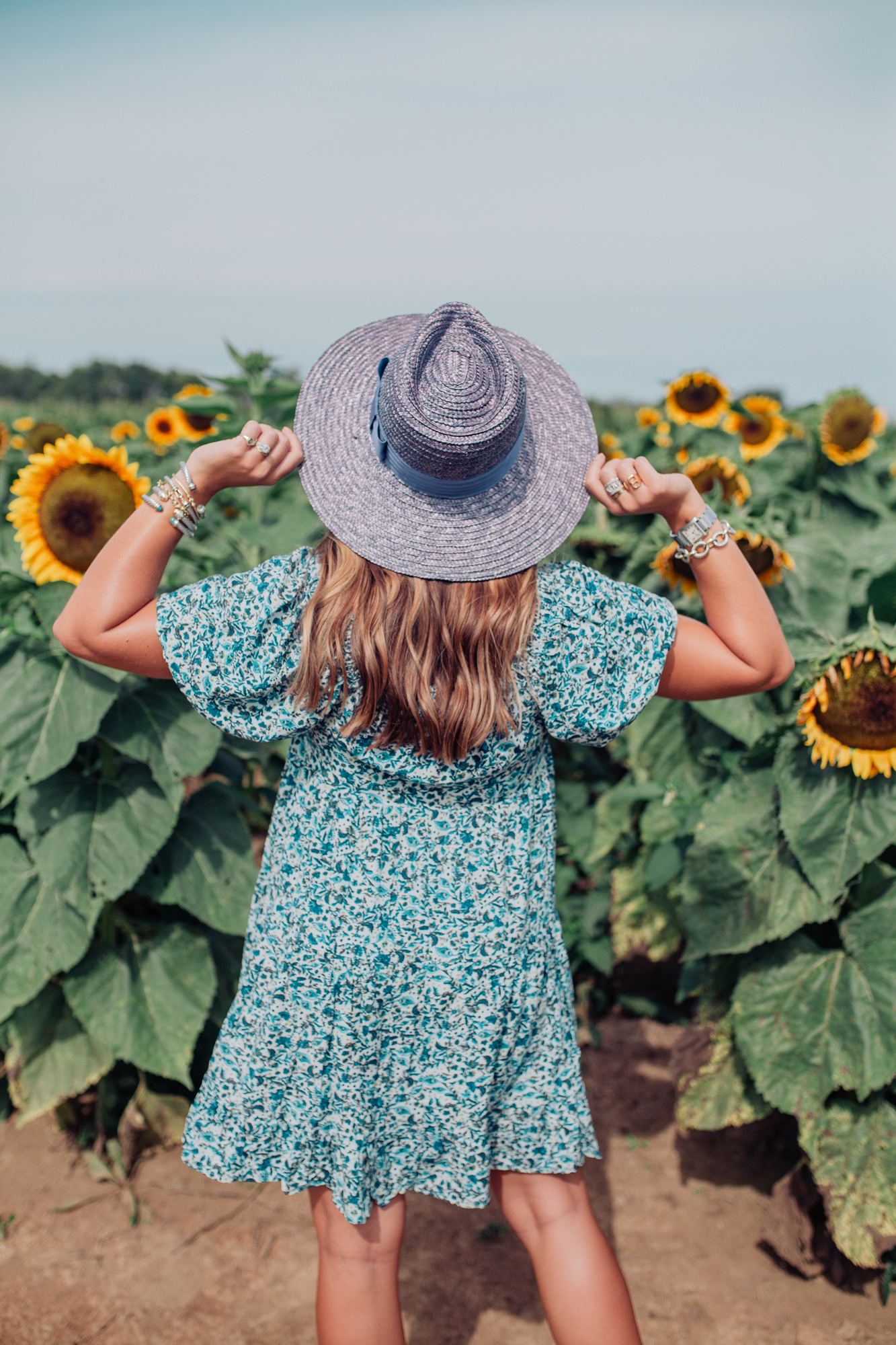 Brixton Straw Hat / Glitter & Gingham 