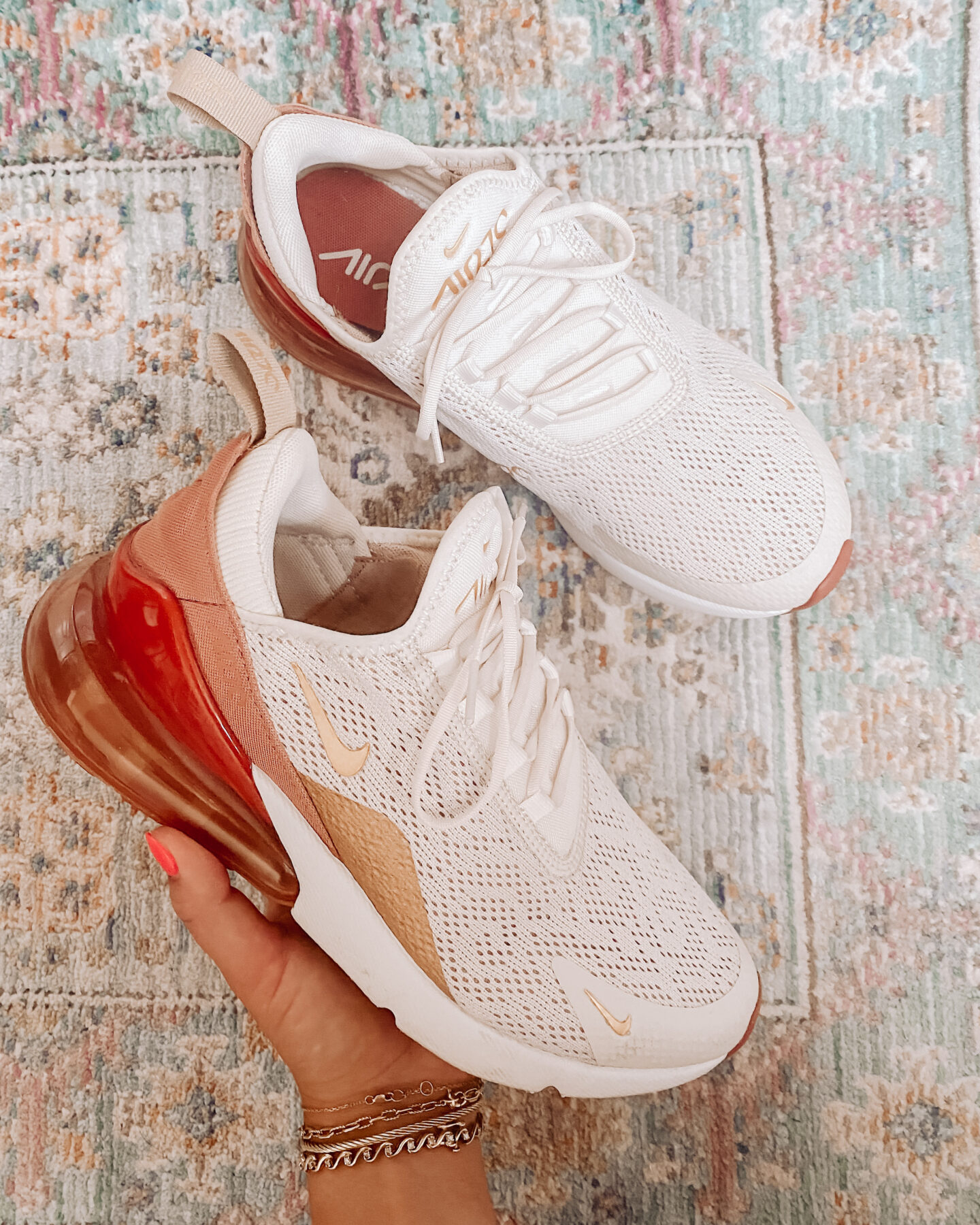 Nike Air Max 270 / Glitter & Gingham 