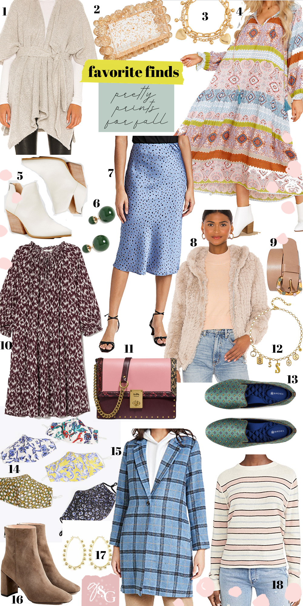 Favorite Finds Pretty Prints for Fall  / Glitter & Gingham 