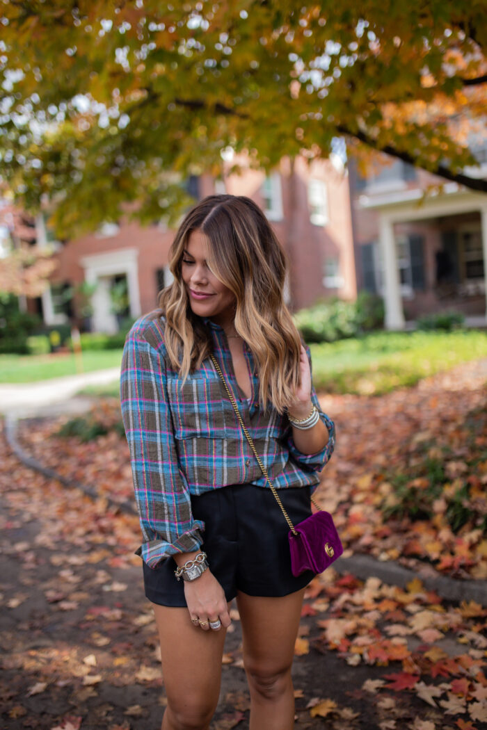 5 ways to style a flannel for fall