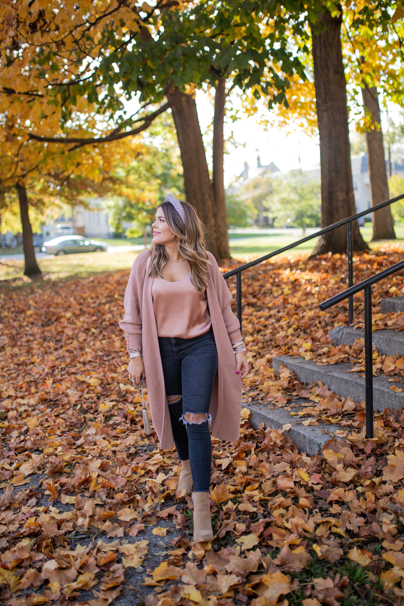 Monochromatic fall outfit / Glitter & gingham 