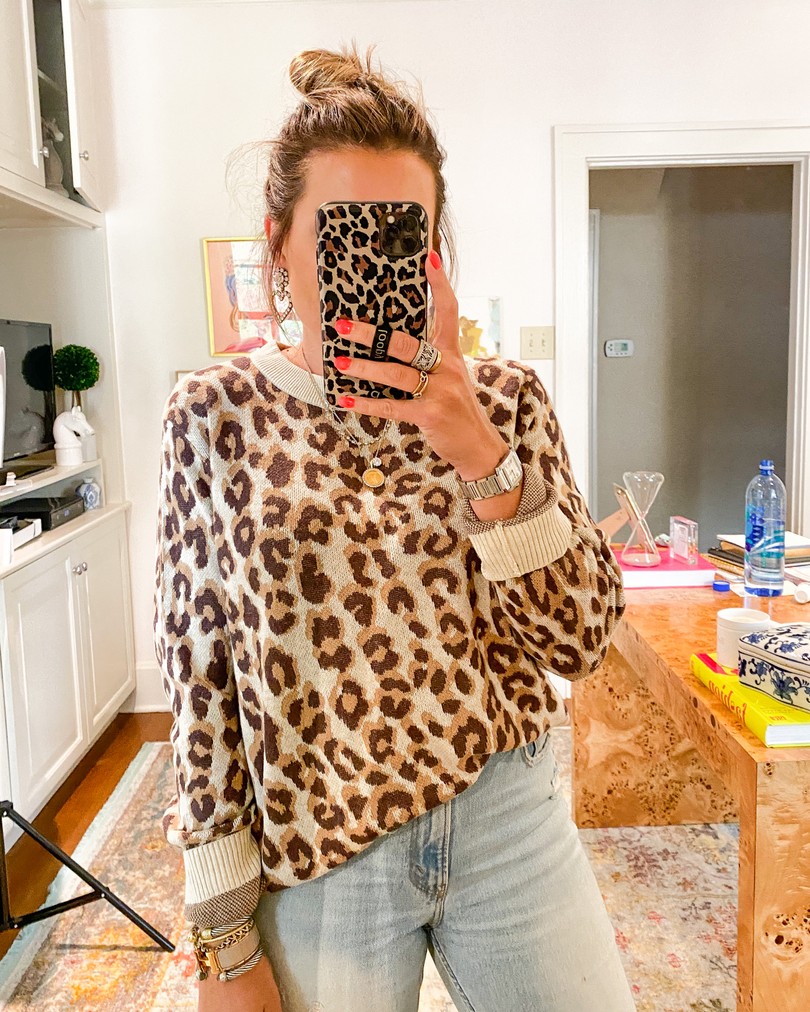 September Best Sellers / Target Leopard Sweater 