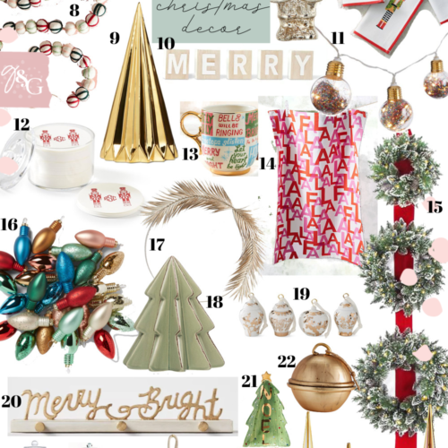 Favorite Finds Christmas Decor Edition / Glitter & Gingham