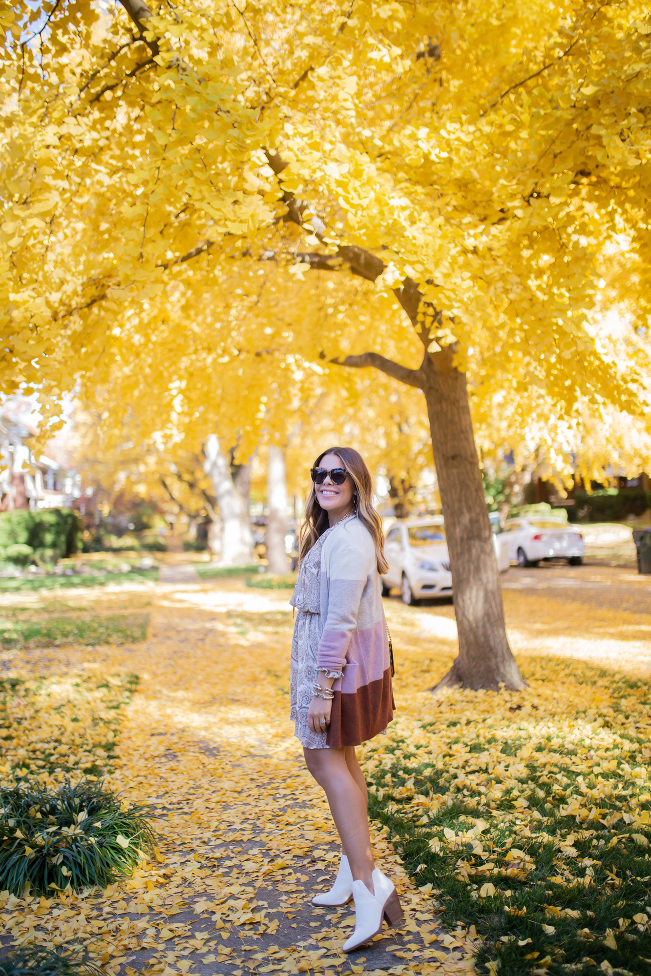 The White Bootie Trend / Glitter & Gingham 