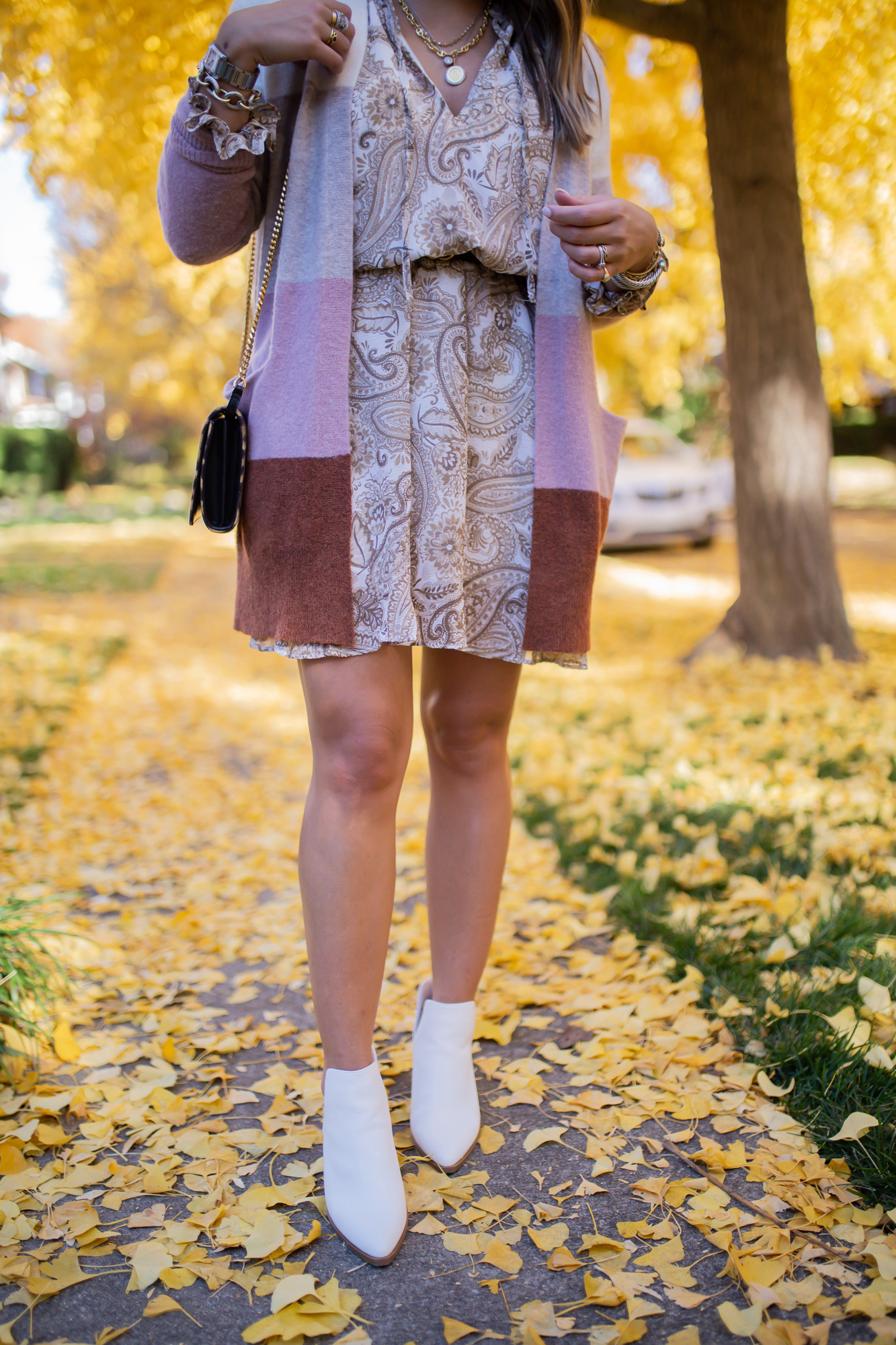 The White Bootie Trend / Glitter & Gingham 