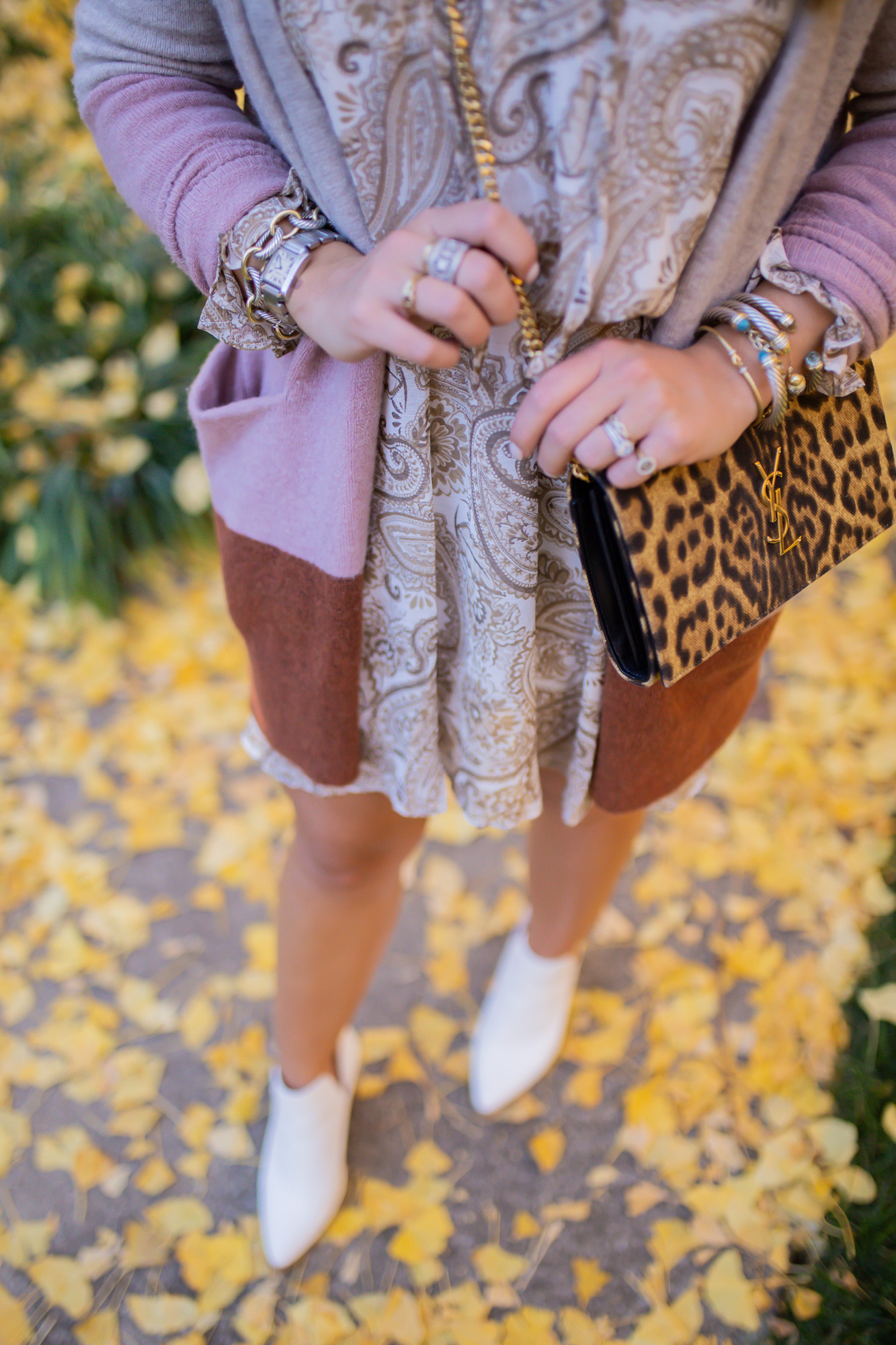 The White Bootie Trend / Glitter & Gingham 