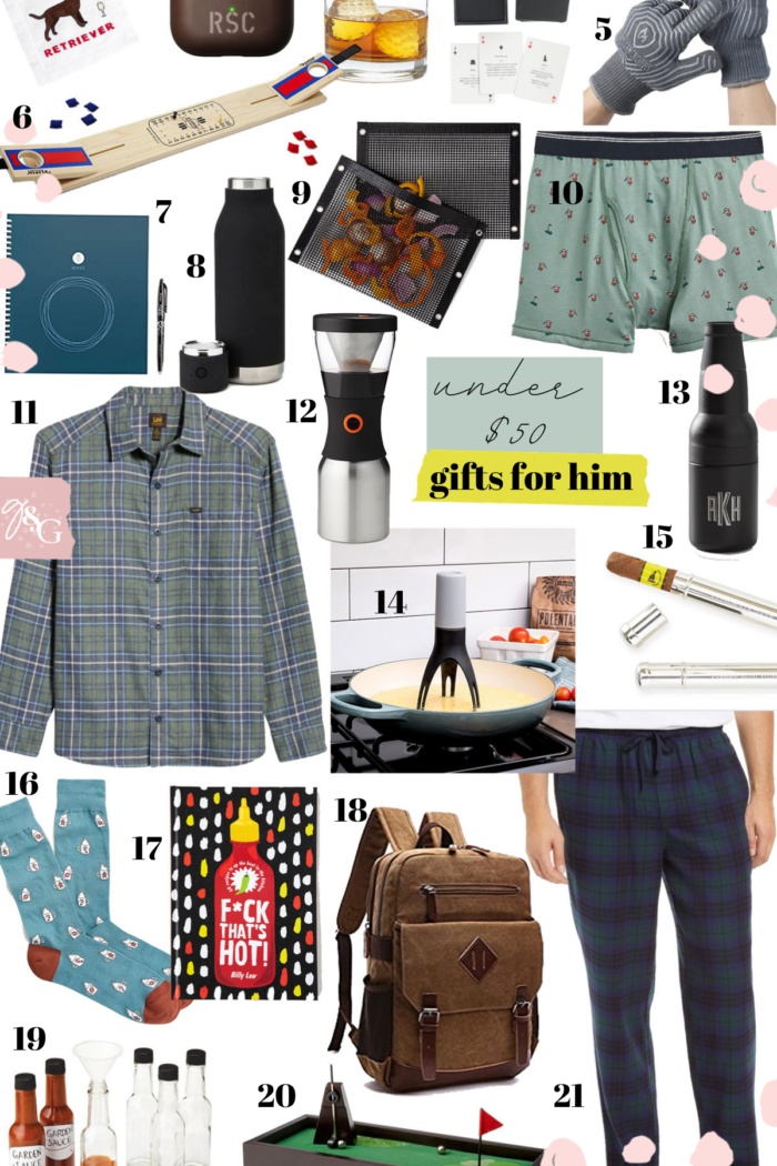 Gifts for Him & Her Under $50