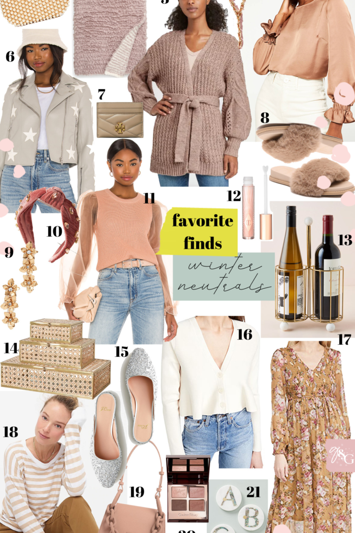 Favorite Finds: Winter Neutrals