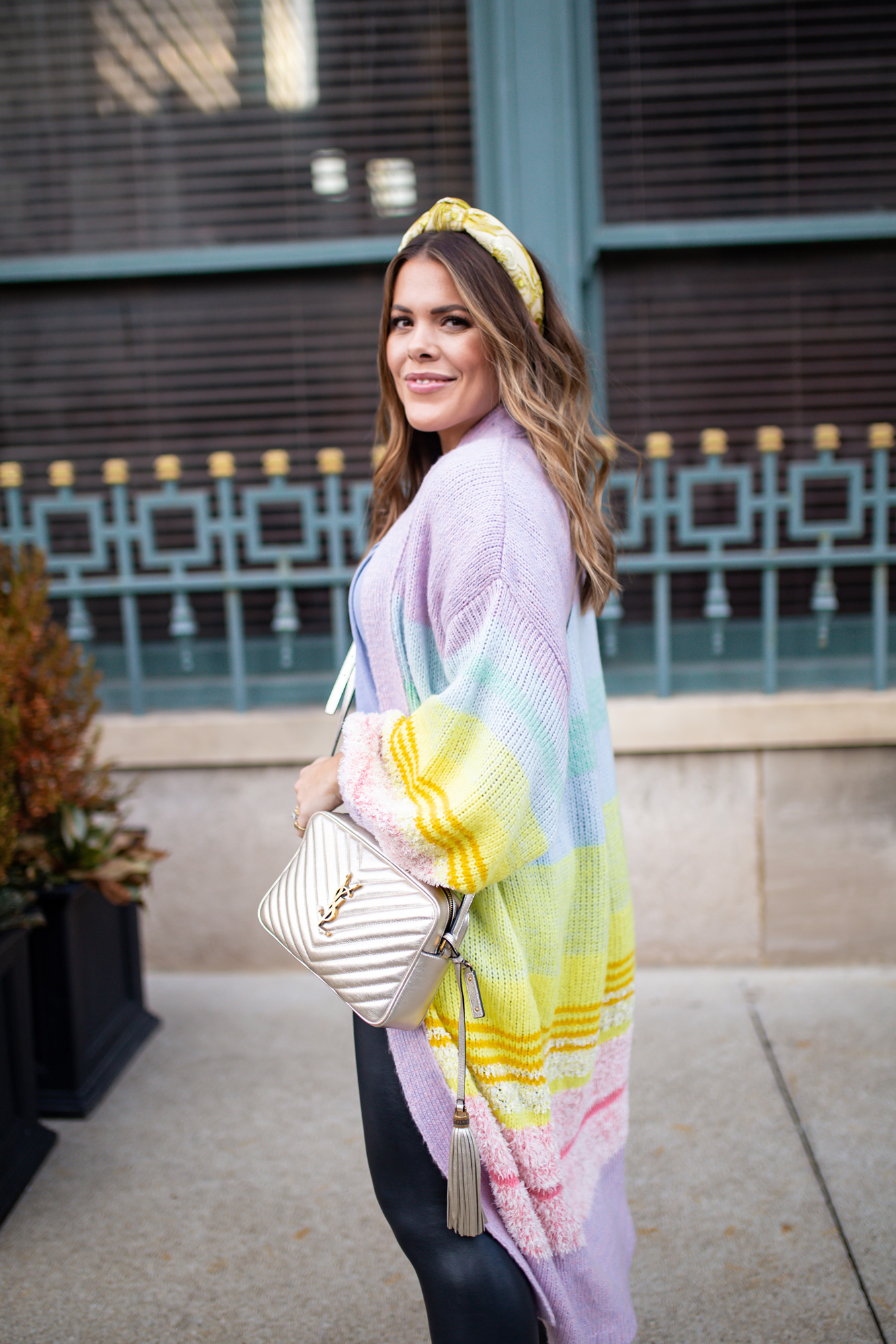 Rainbow Duster / Glitter & Gingham 