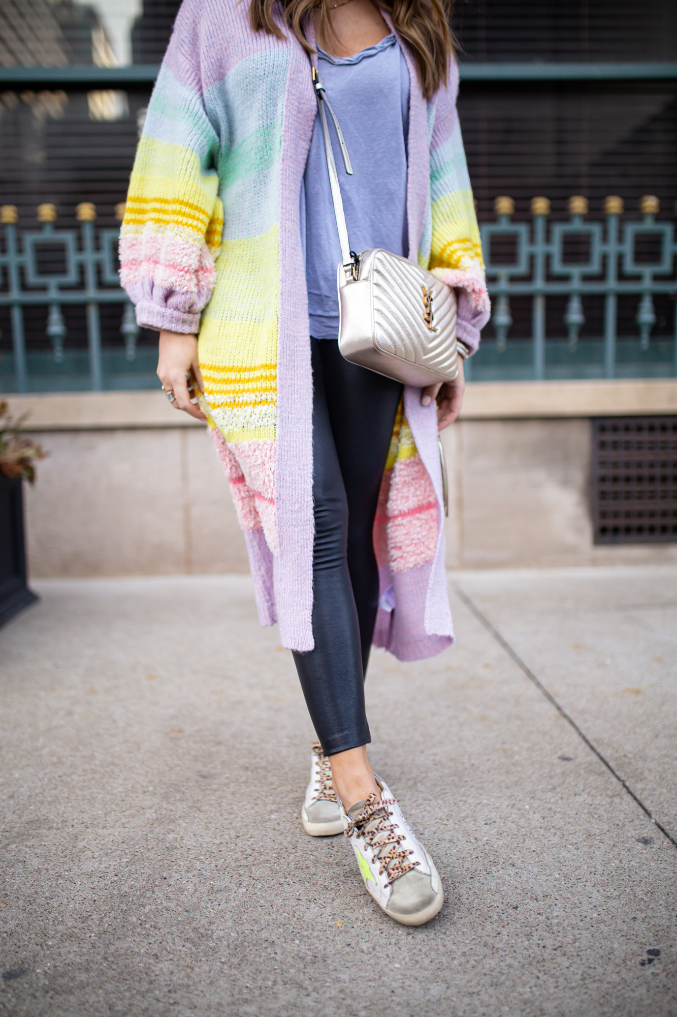 Rainbow Duster / Glitter & Gingham 