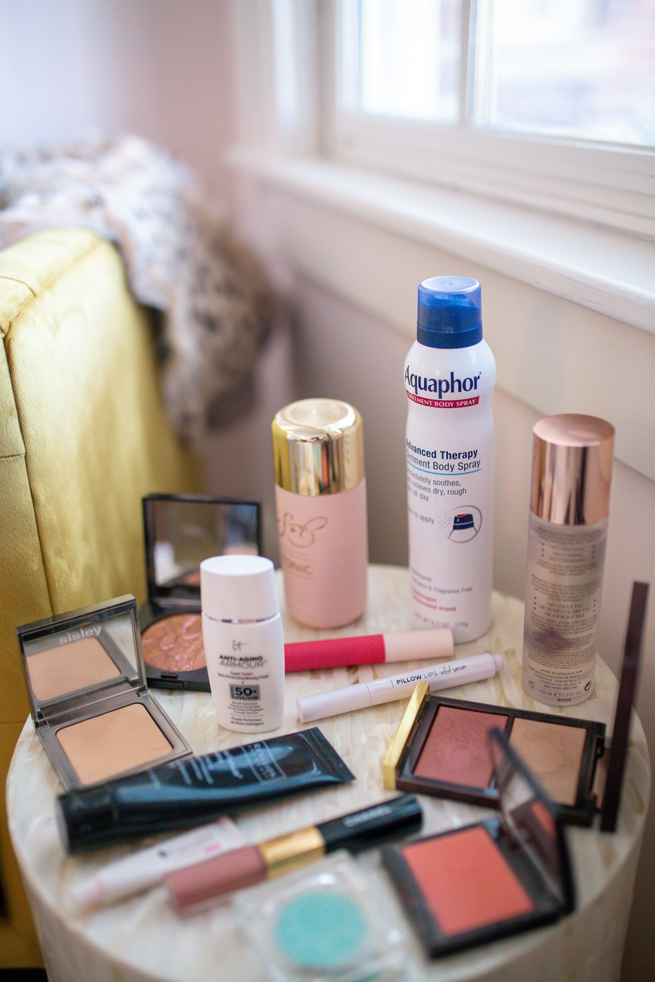 January Beauty Favorites / Glitter & Gingham 