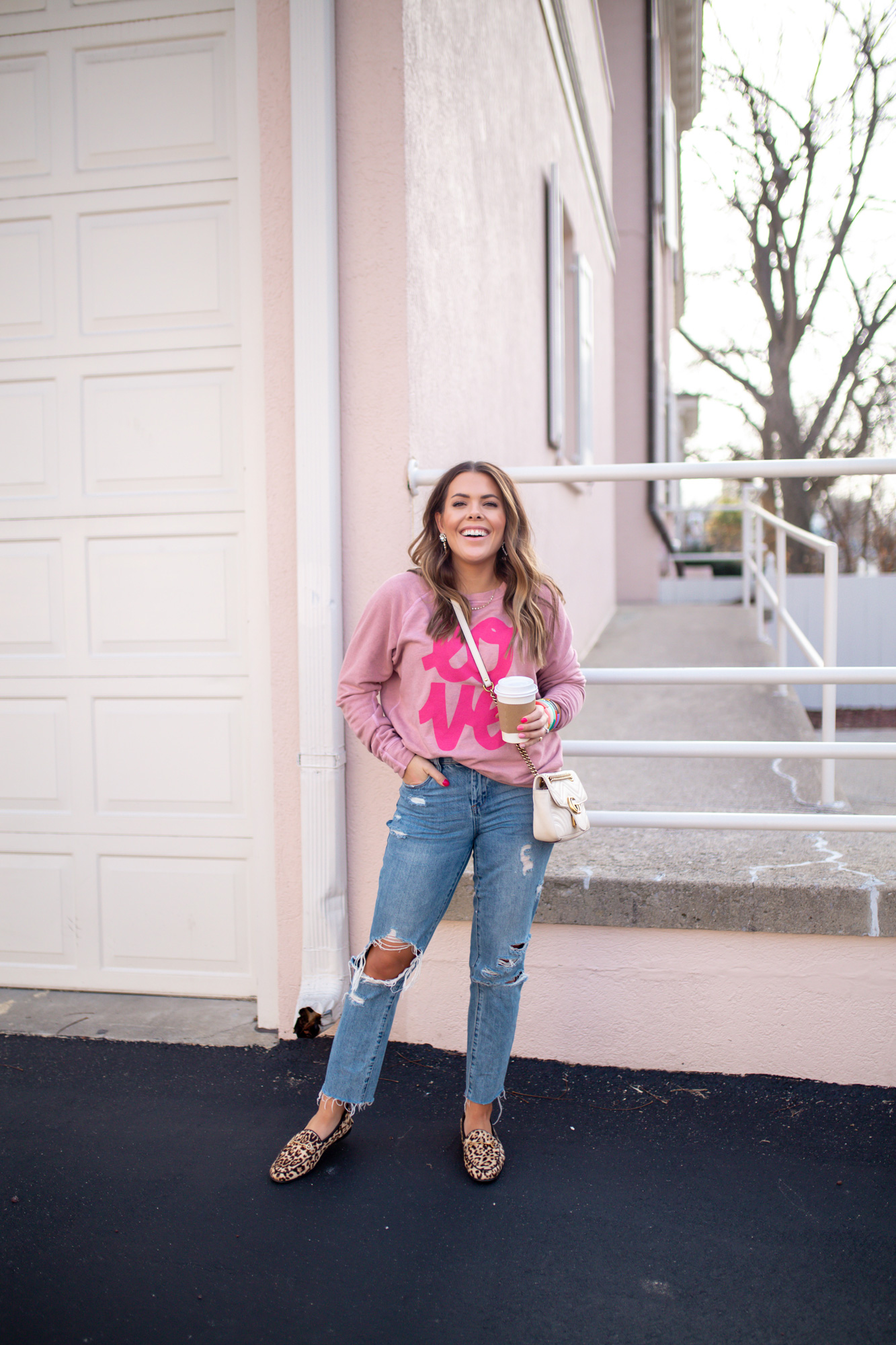 Boyfriend Jeans / Glitter & Gingham 