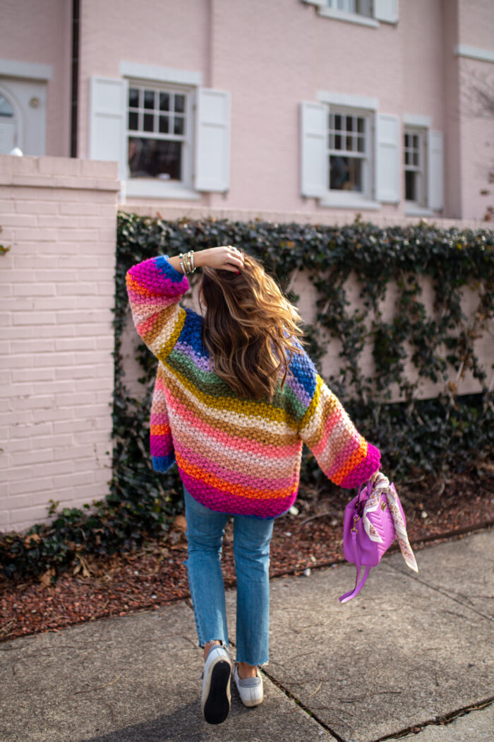 Somewhere Over the Rainbow Cardigan