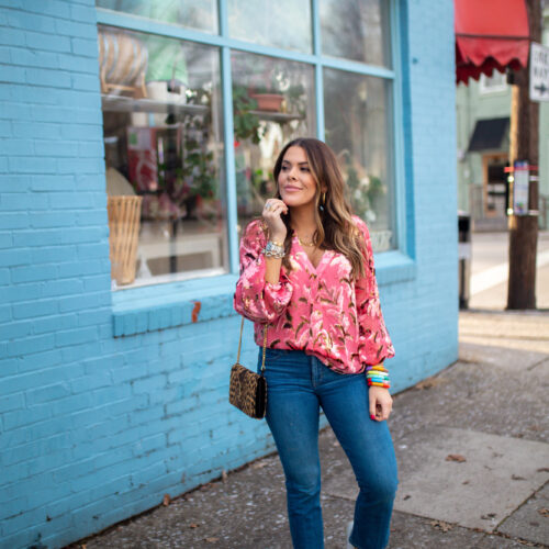 Spring outfit idea / Glitter & Gingham