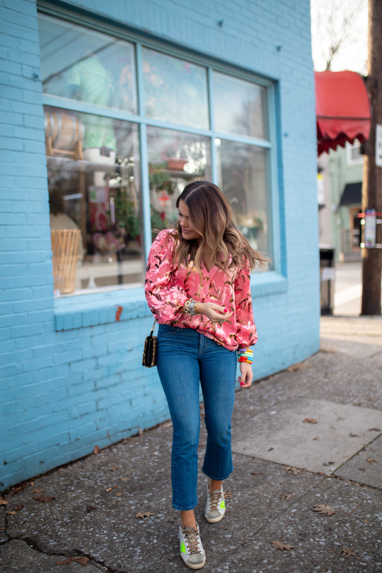 Wearing velvet into spring / Glitter & Gingham 