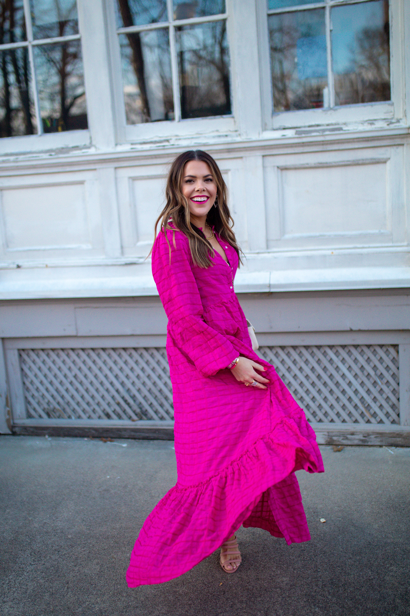 Favorite Maxi Dresses to Wear into Spring / Glitter & Gingham