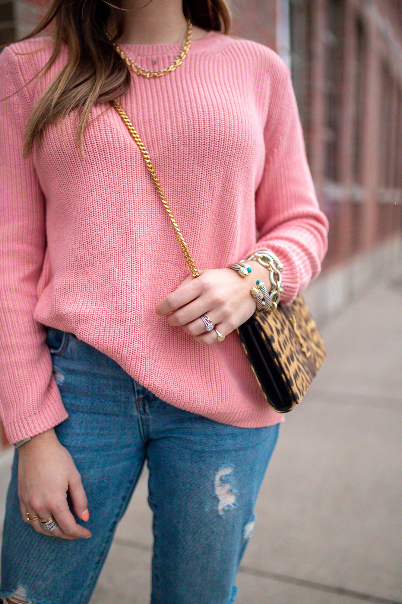 Favorite Sweater for Spring  / Glitter & Gingham