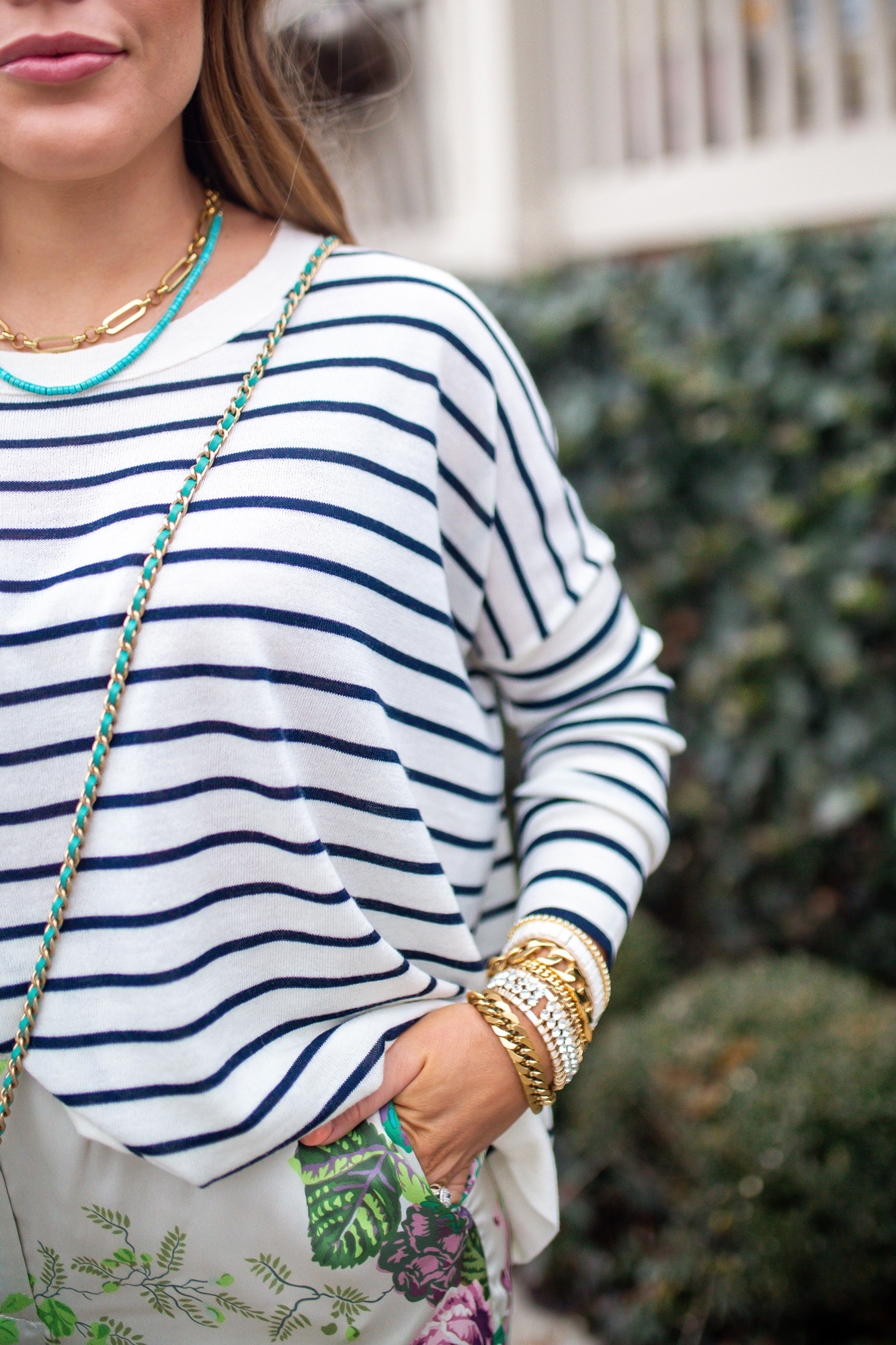 How I layer jewelry & a Victoria Emerson SALE / Glitter & Gingham 