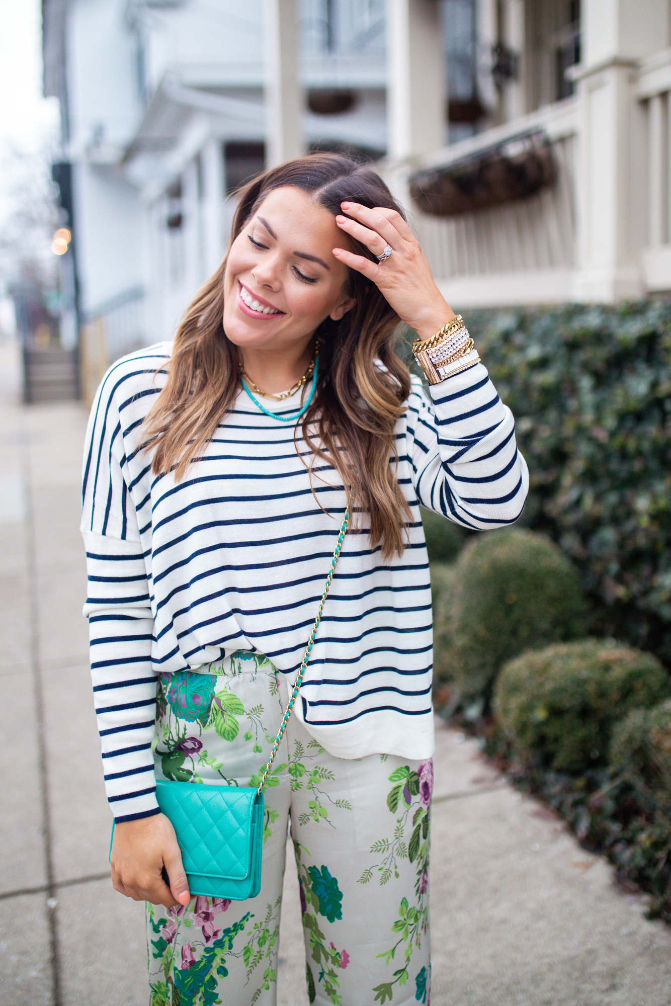 How I layer jewelry & a Victoria Emerson SALE / Glitter & Gingham 