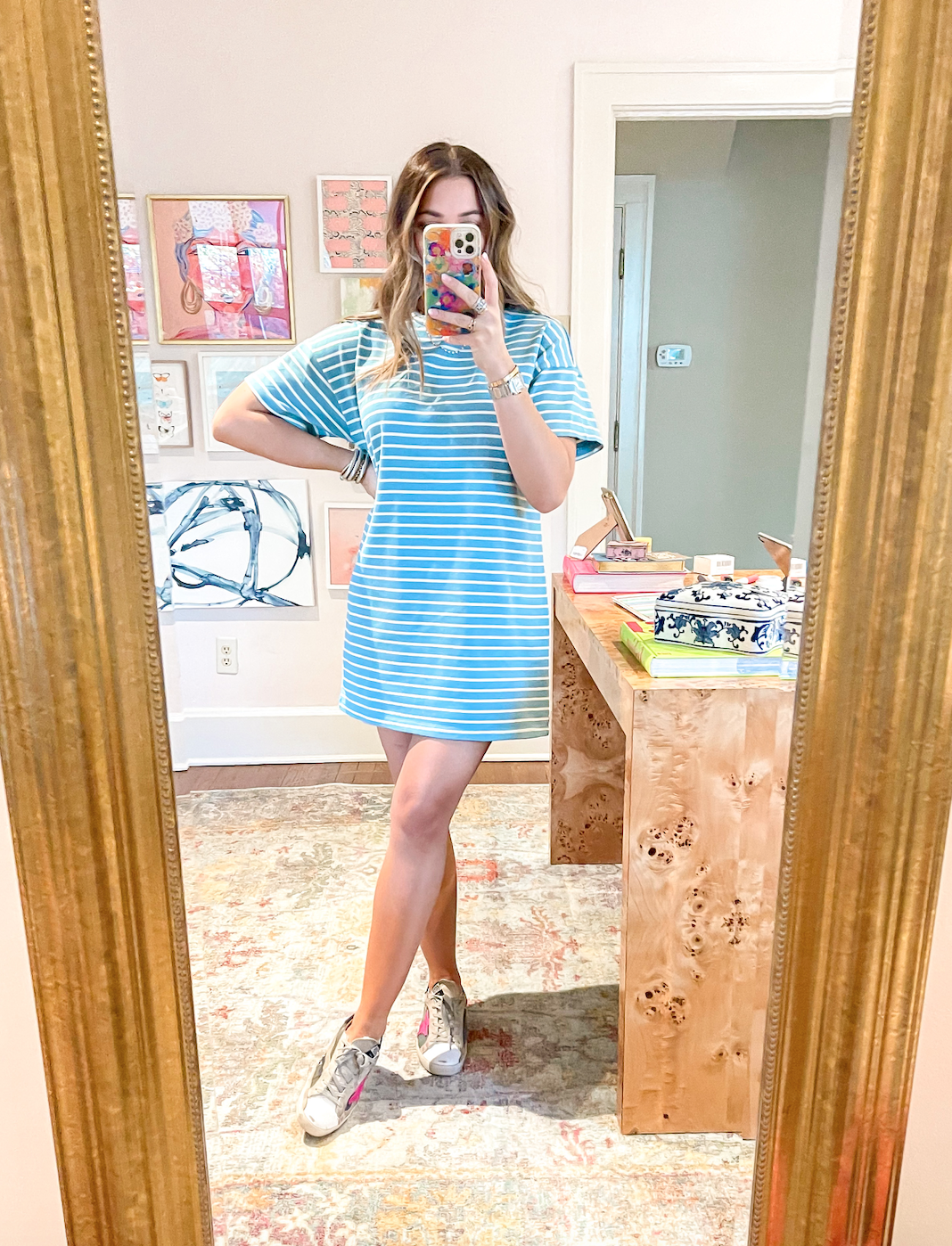 Affordable Spring Dresses / Glitter & Gingham 