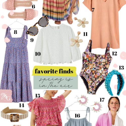 Favorite Finds Spring is in the Air / Glitter & Gingham