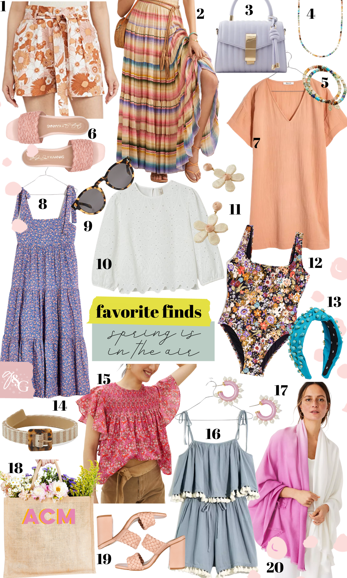 Favorite Finds Spring is in the Air / Glitter & Gingham 