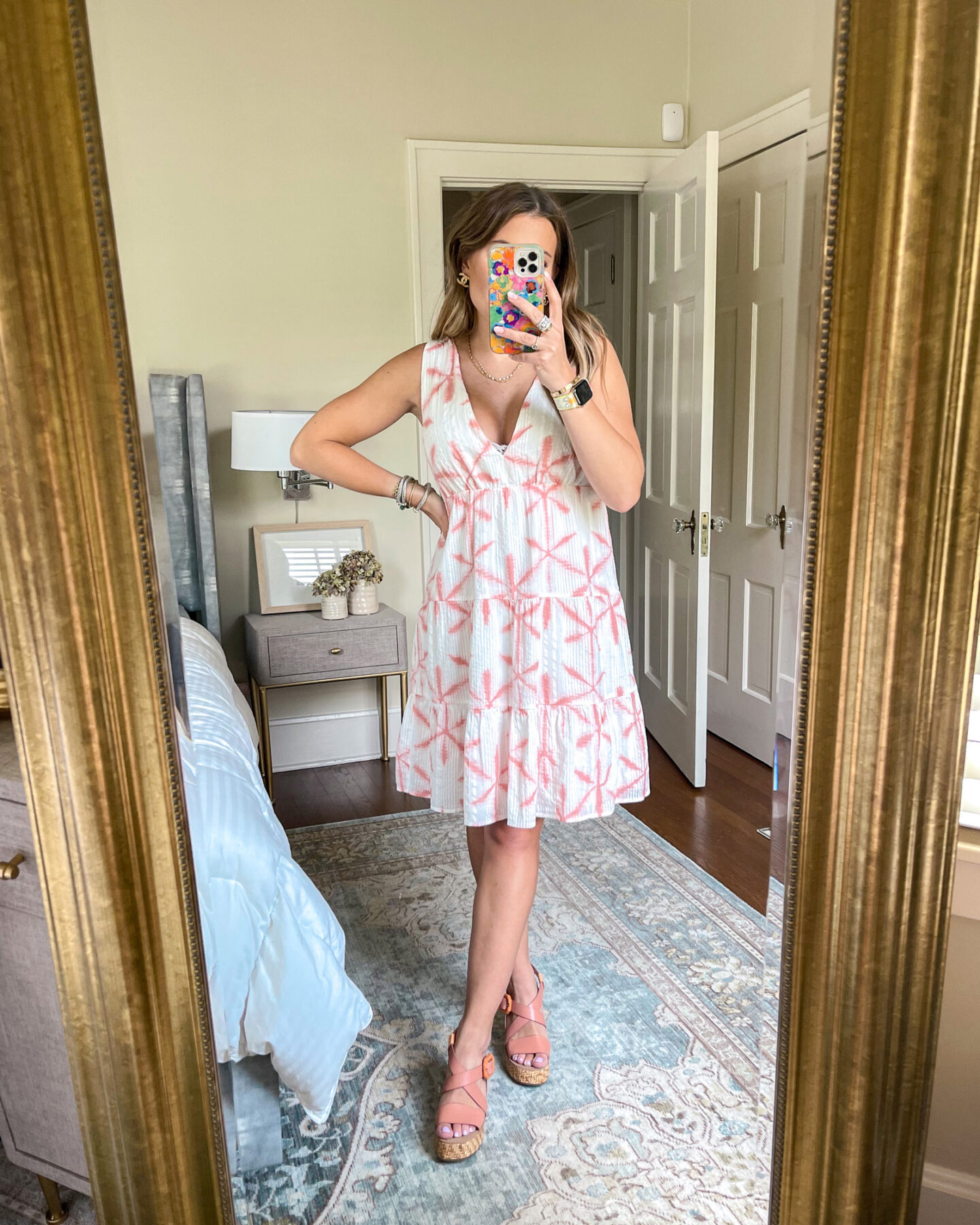 Summer Dress / Glitter & Gingham 