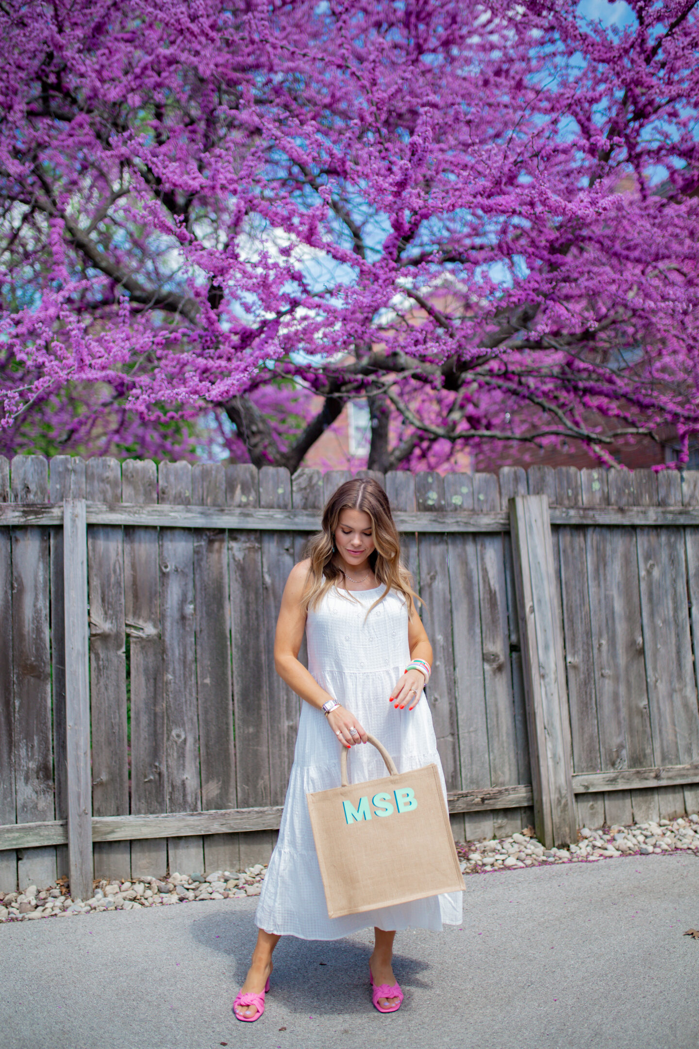 White Dresses for Summer  / Glitter & Gingham