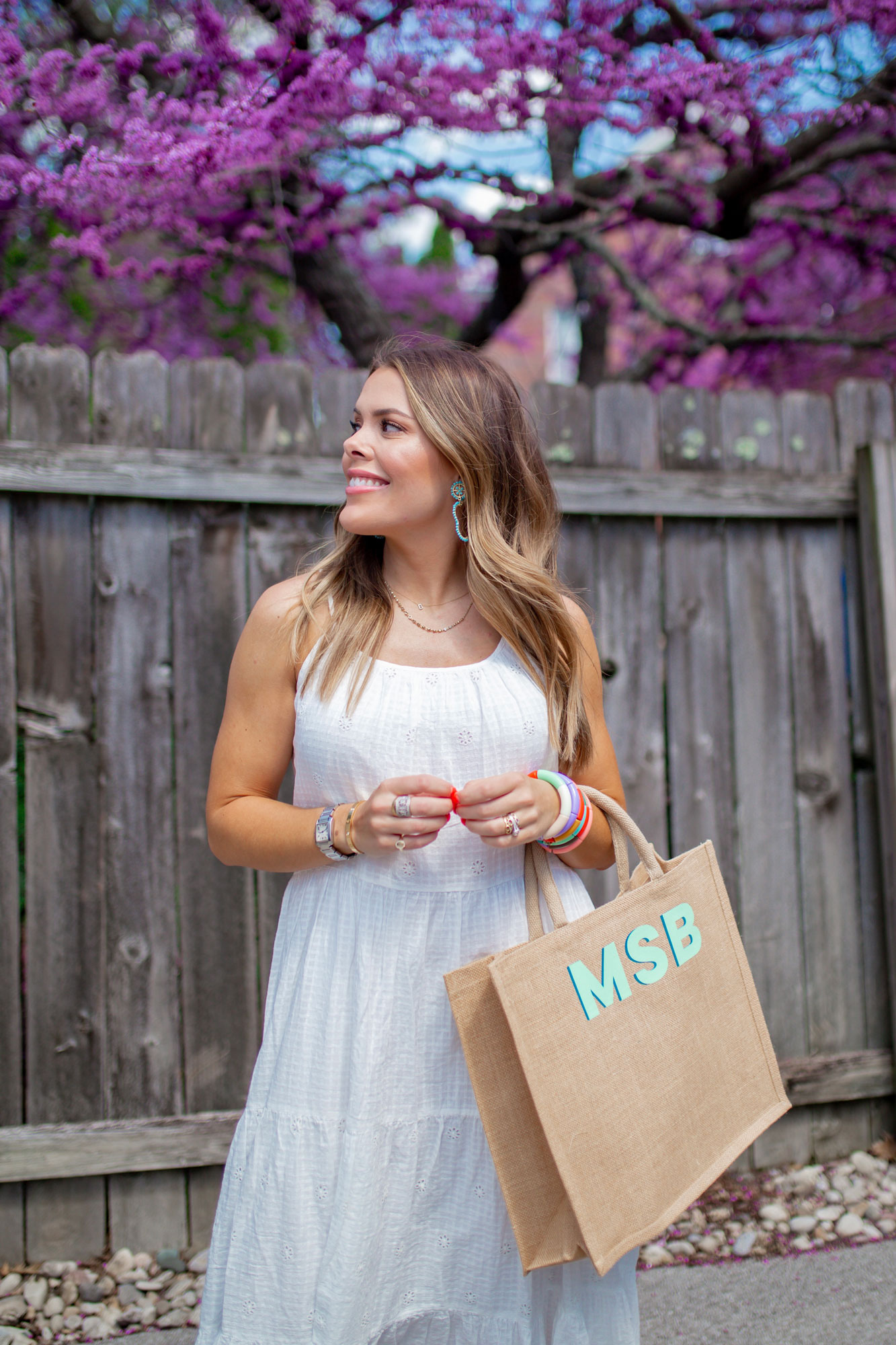 White Dresses for Summer  / Glitter & Gingham