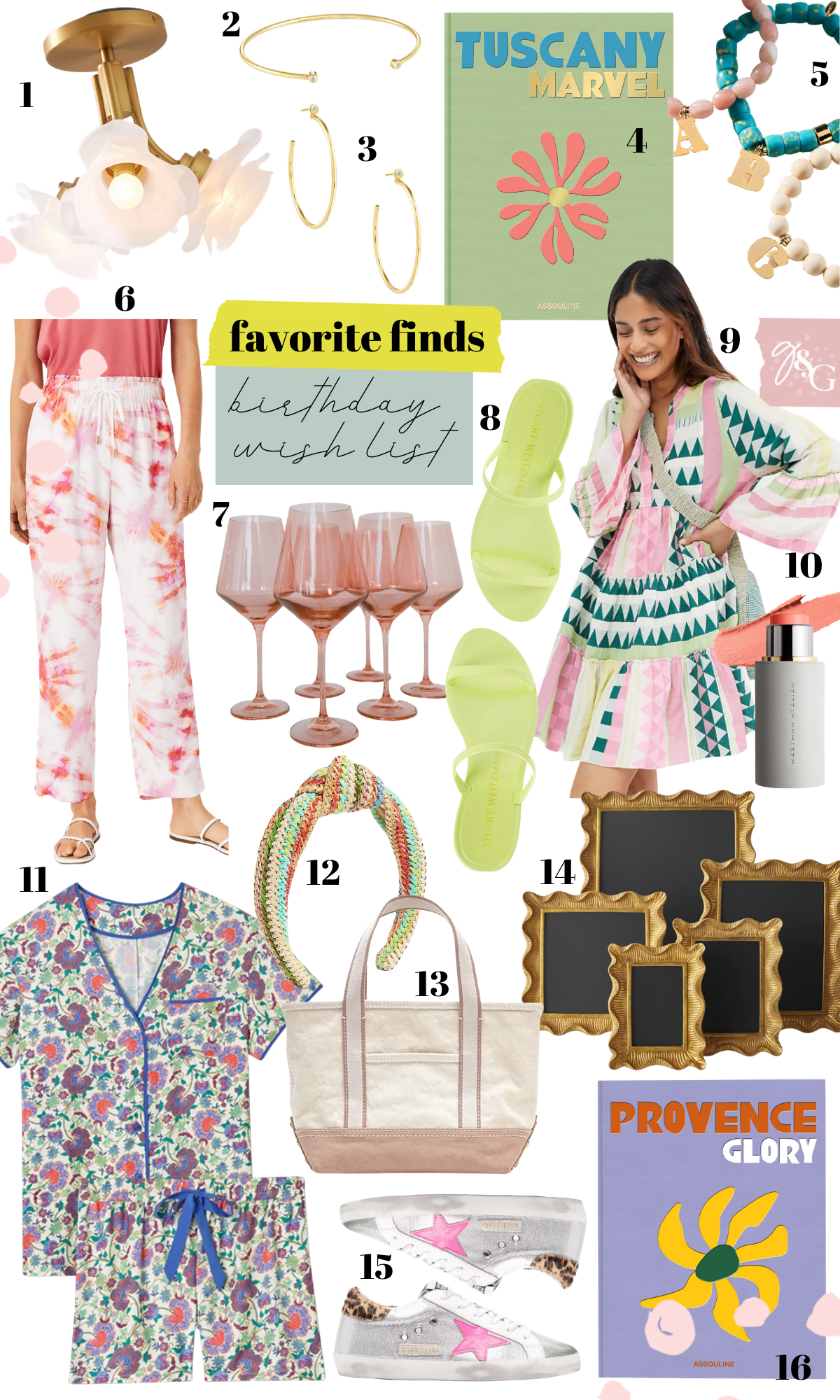 Favorite Finds: Birthday Wishlist / Glitter & Gingham 