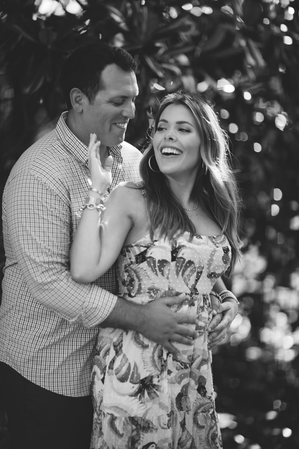 Pregnancy Announcement / Glitter & Gingham 