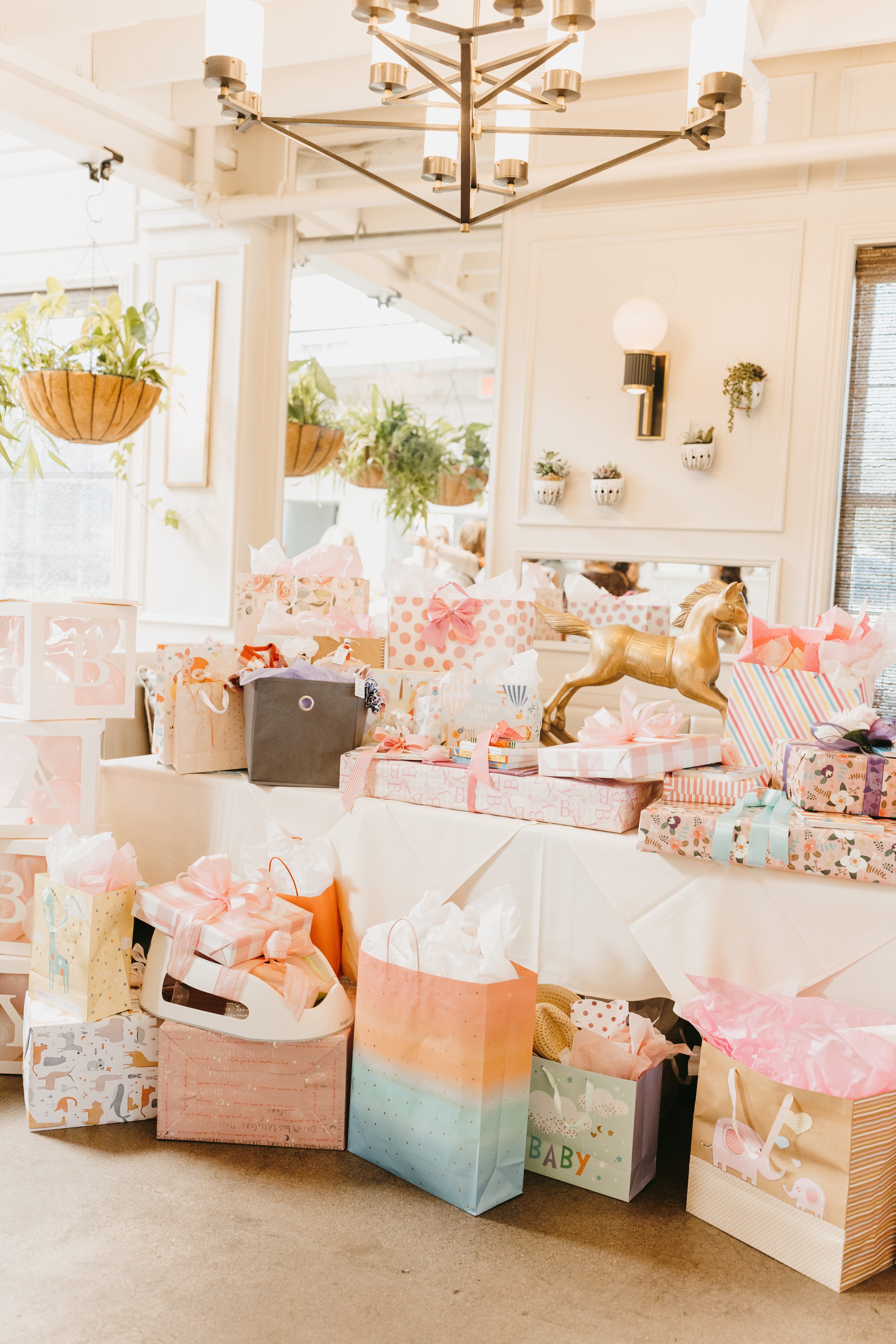 Glitter & Gingham Baby Shower