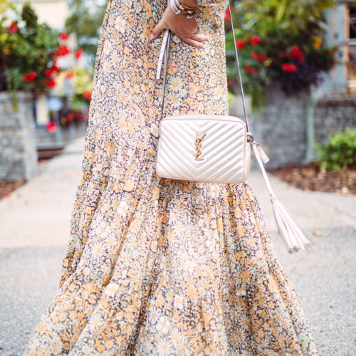 Free People Feeling Groovy Maxi Dress / Glitter & Gingham