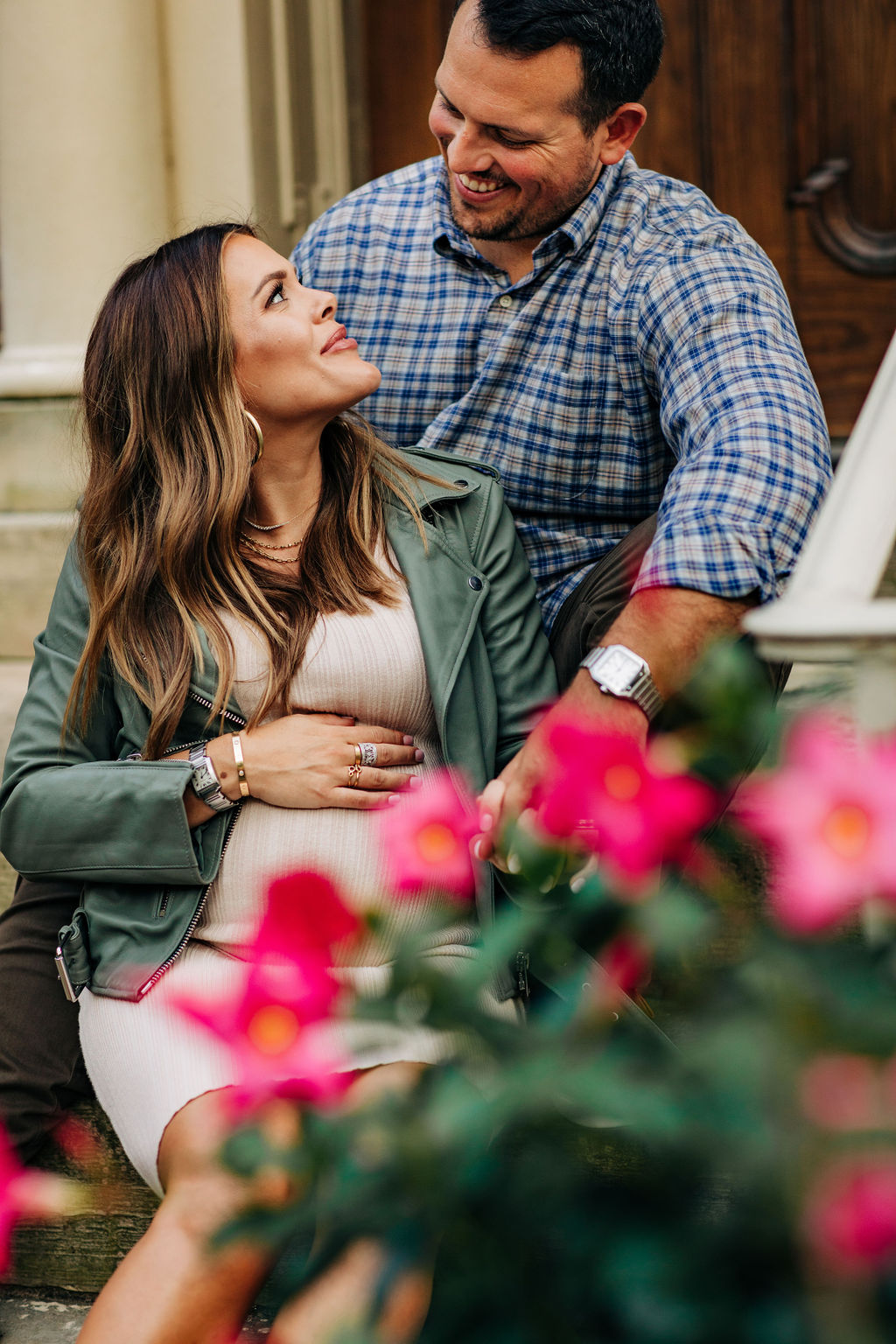 Glitter & Gingham Maternity Photos 