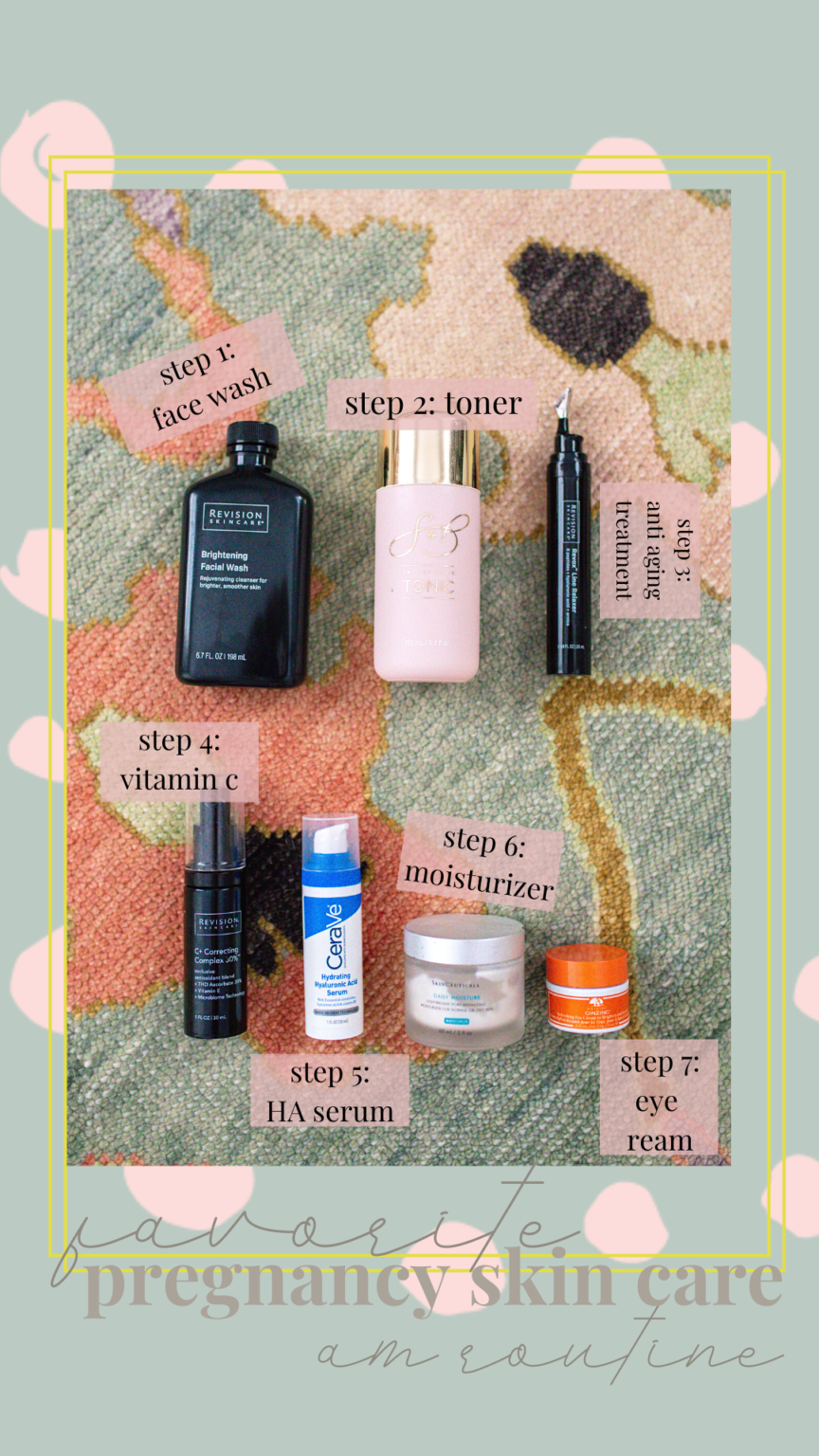 Pregnancy Skin Care Favorites - Glitter & Gingham