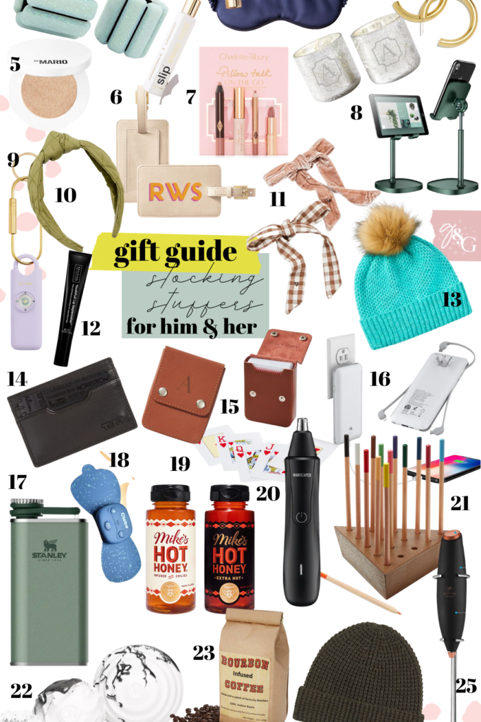 Gift Guide: Stocking Stuffers for Him & Her